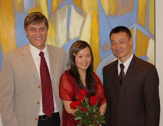Donghua Li`s Freund Thomas Blaser hat geheiratet Donghua Li`s Freund Thomas Blaser hat geheiratet